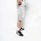 adidas Skateboarding Tyshawn Washed Denim Jort Grey Two