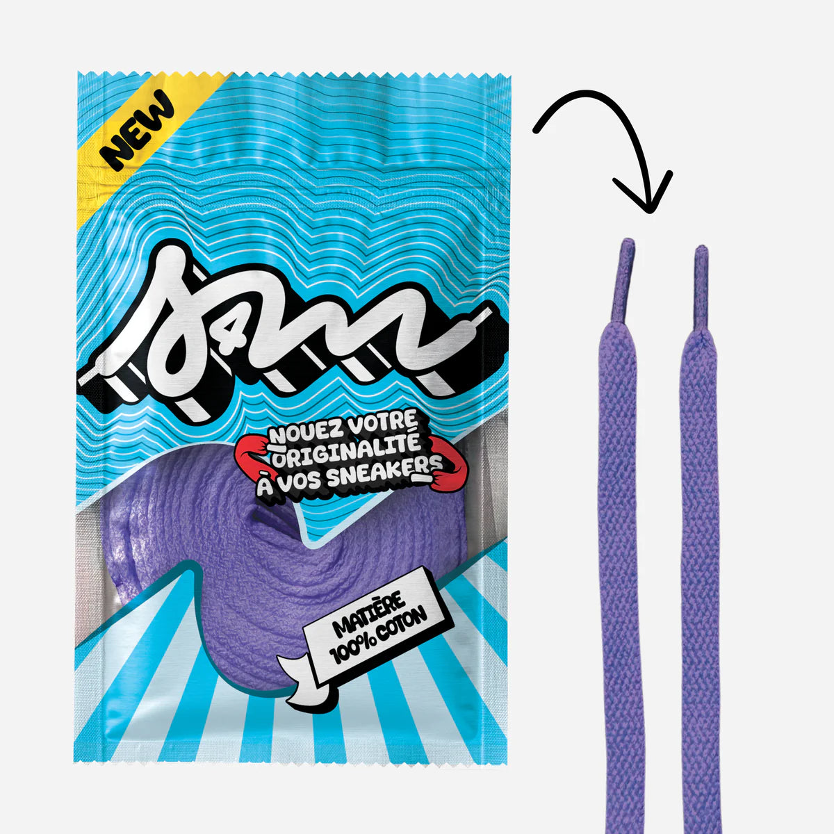 Laces - Sell 4 Me - Classic Uni Lace (Light Purple)