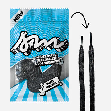 Laces - Sell 4 Me - Glittery Lace (Black)