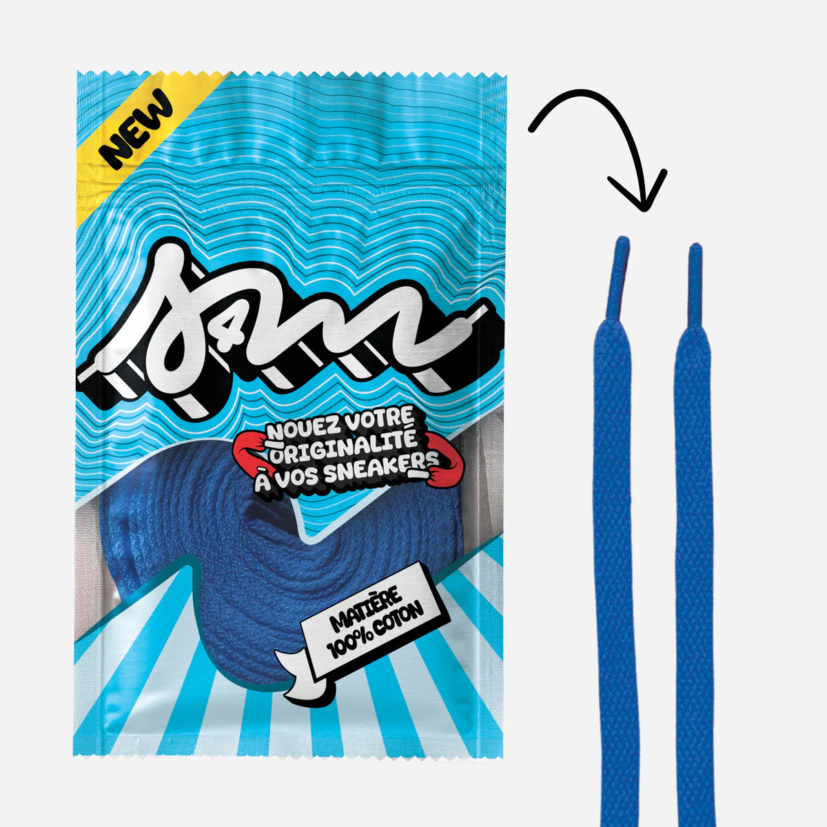 Laces - Sell 4 Me - Classic Uni Lace (Royal Blue)
