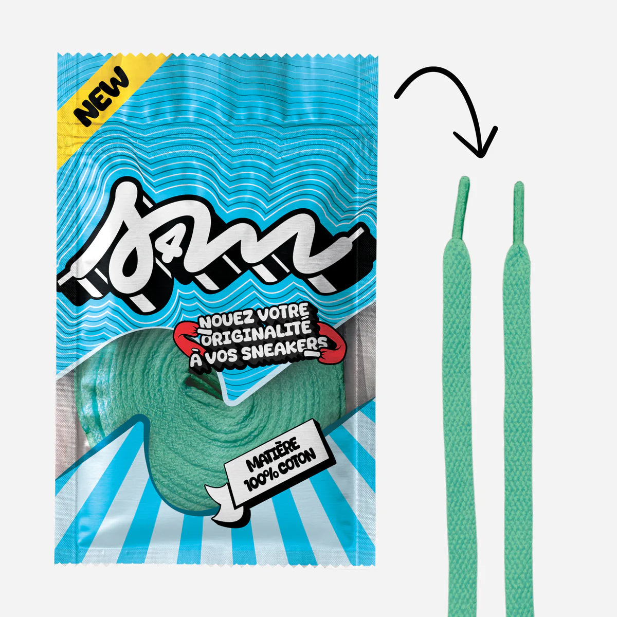 Laces - Sell 4 Me - Classic Uni Lace (Fluo Green)