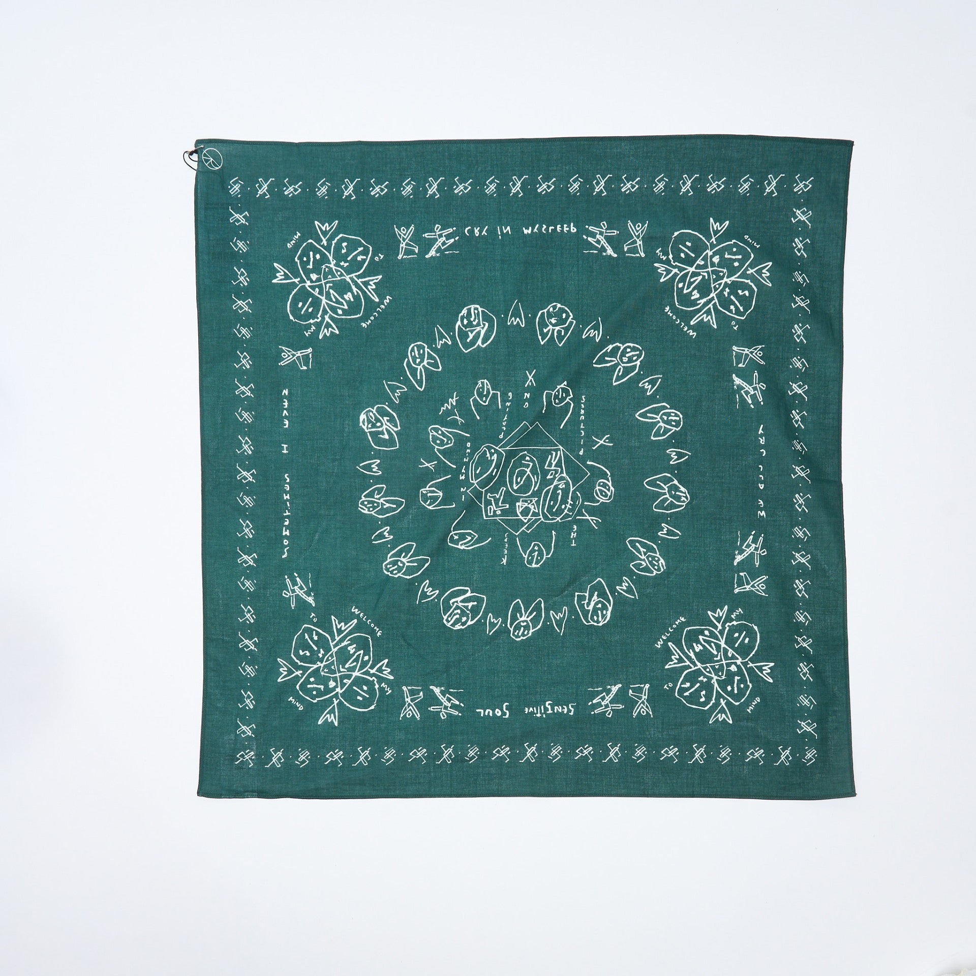 Polar Skate Co - Bandana (Dark Green)