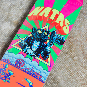 101 Skateboards Natas Panther Popsicle HT Deck - Multi