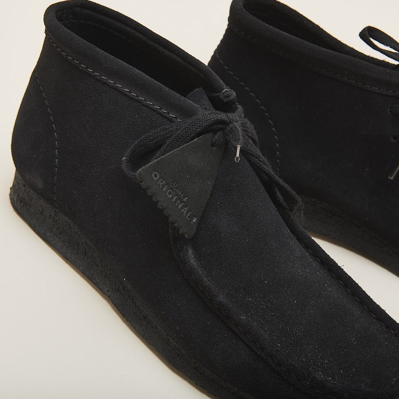 Clarks Originals Wallabee Boot "Black Suede"