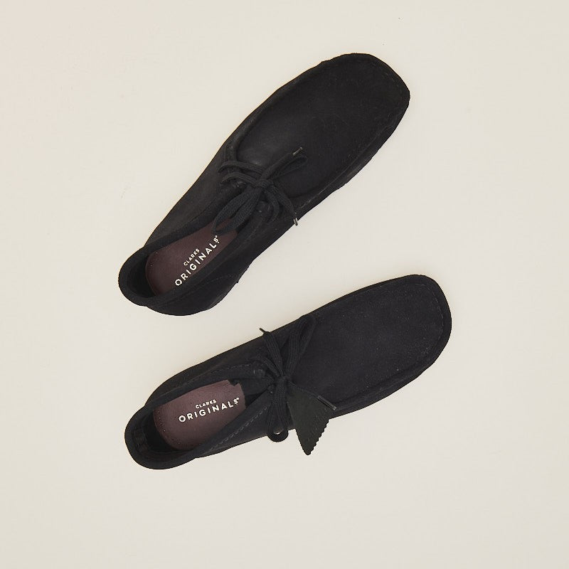 Clarks Originals Wallabee Boot "Black Suede"