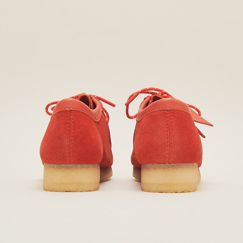 CLARKS ORIGINALS WALLABEE RED COMBI SUEDE (26151267)