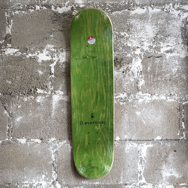 Loversick Skateboards Street Hassle Deck (Silver Foil) 8.25