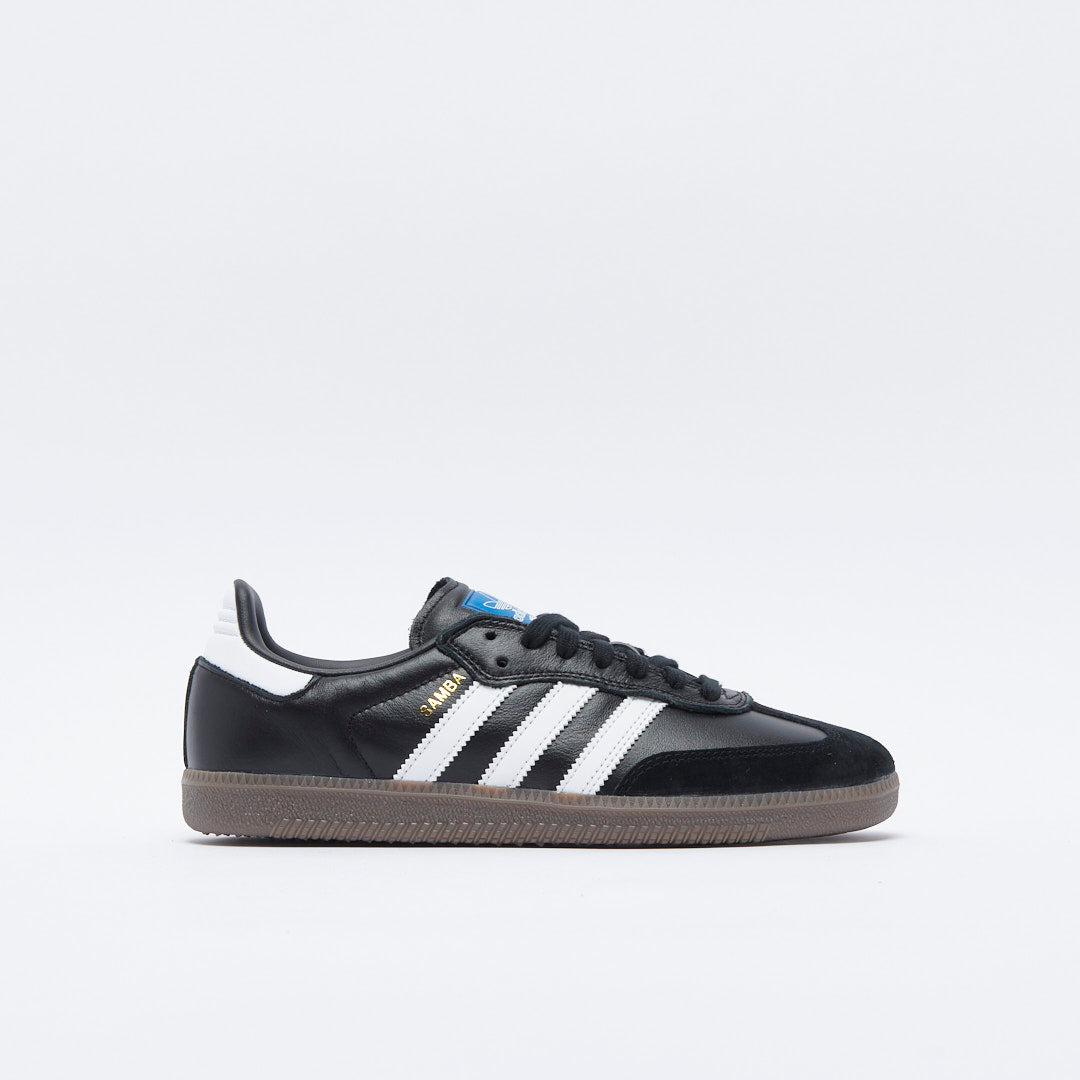 Adidas Skate - Samba ADV (Core Black / Cloud White / Gold Metallic ...