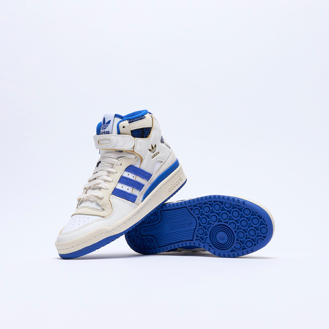 Adidas - Forum 84 Hi (Cloud White/Royal Blue/Cloud White)