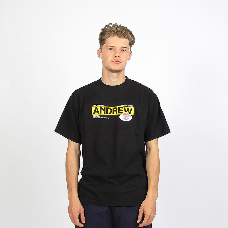 Andrew Pilon Tee Black – MILK STORE