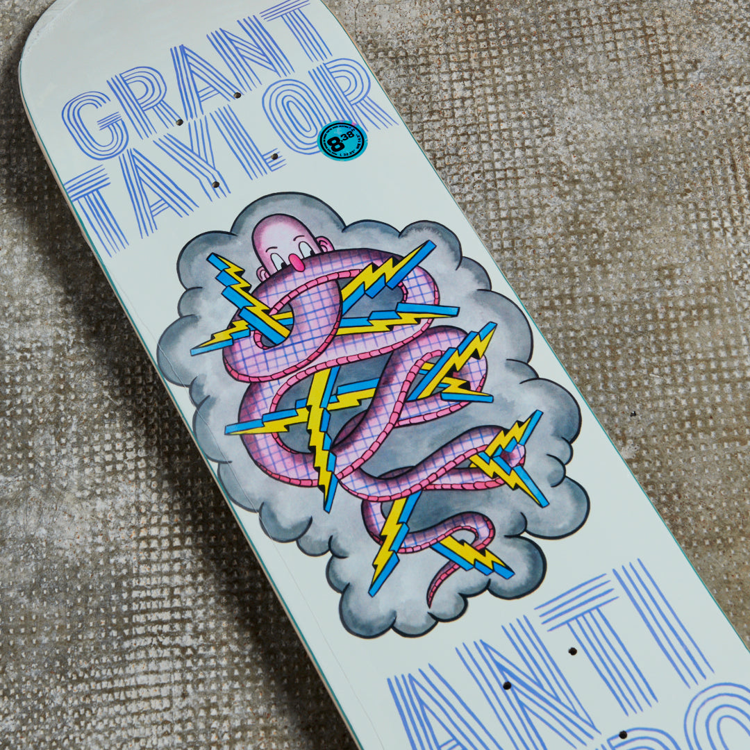 Anti-Hero Skateboards Hug The Pavement Taylor Deck