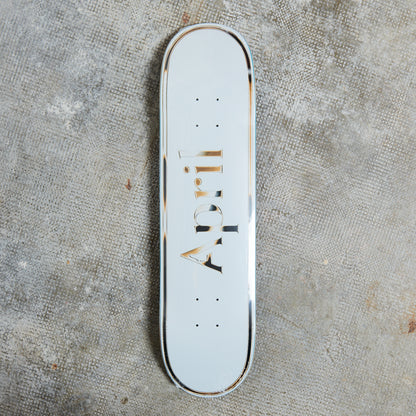 April Skateboards OG LOGO Deck - Golden