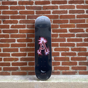 April Skateboards OG Logo - Black/Red