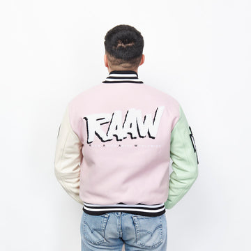 Aries Arise - Varsity Jacket (Pink)