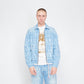 Aries - Destroyed Jeans Jacket (Blue)