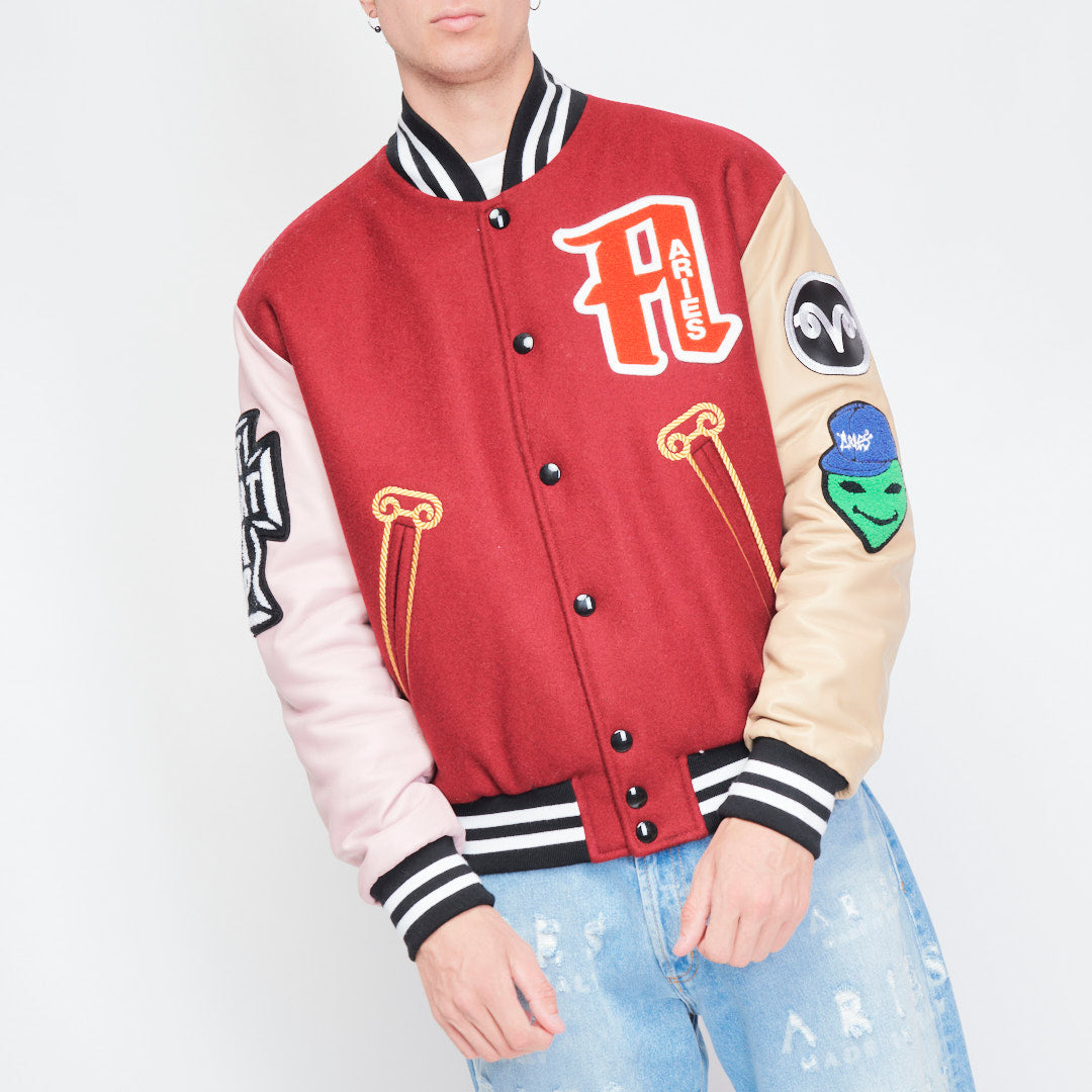 Aries - Varsity Jacket  (Multi)