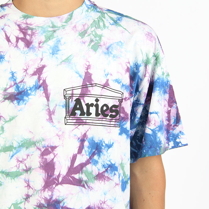 Aries Arise Temple Tie Dye SS Tee Multi