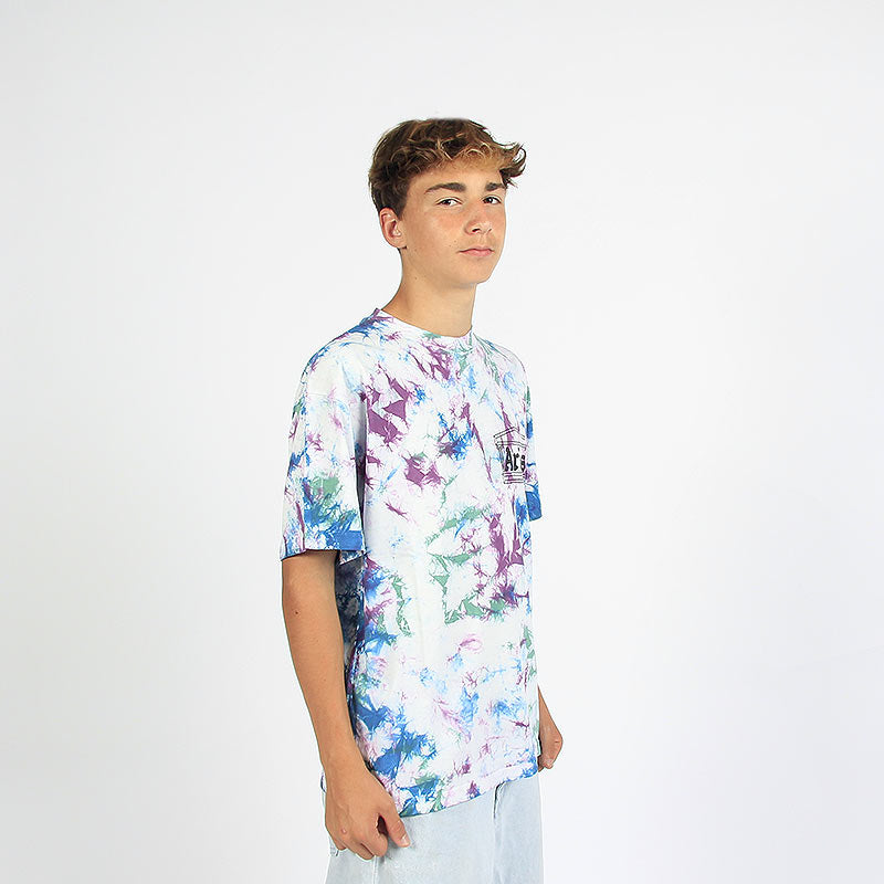 Aries Arise Temple Tie Dye SS Tee Multi