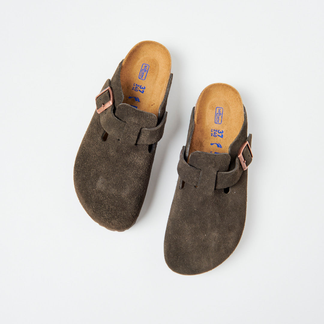 Birkenstock - Boston VL SFB Suede (Mocha)