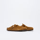 Birkenstock - Men Boston  Suede SFB VL (Mink)