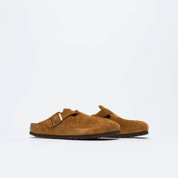 Birkenstock - Women Boston Suede SFB VL (Mink)