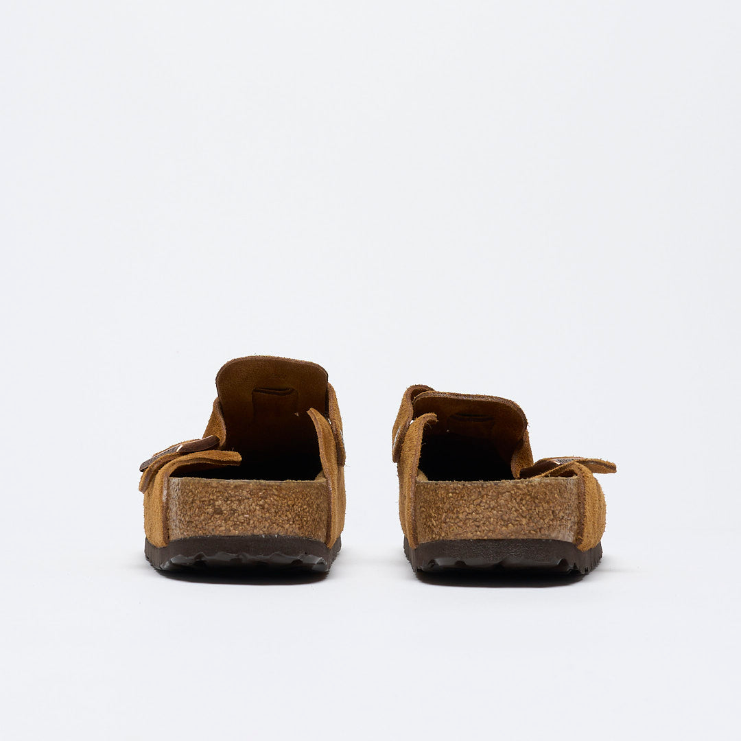 Birkenstock - Men Boston  Suede SFB VL (Mink)