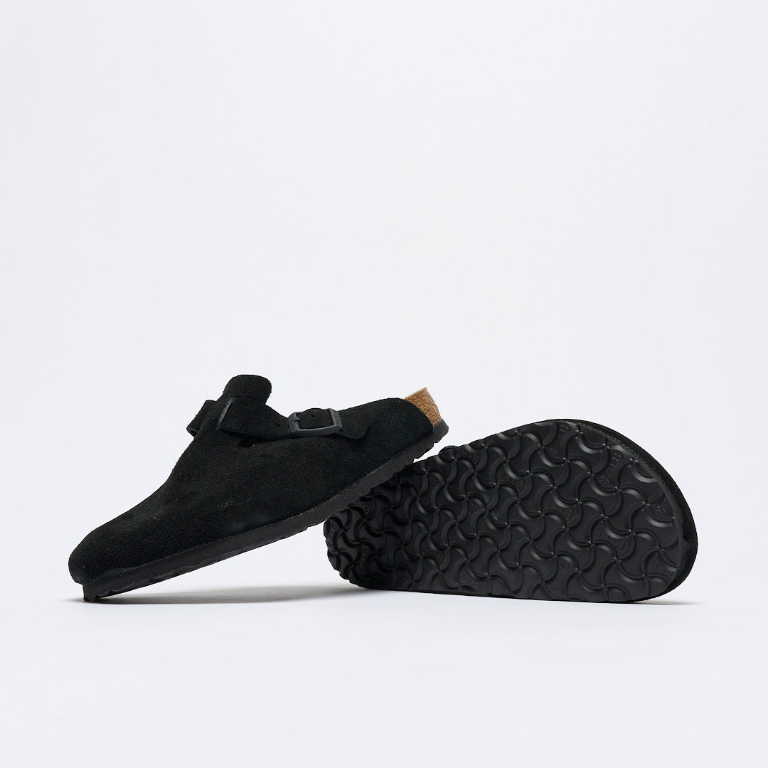 Birkenstock - Boston Suede SFB VL Women (Black)