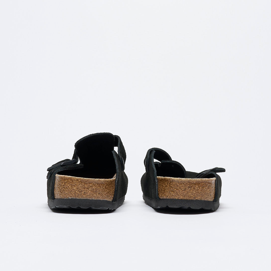 Birkenstock - Boston Suede SFB VL Women (Black)