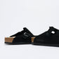 Birkenstock - Boston Suede SFB VL Women (Black)
