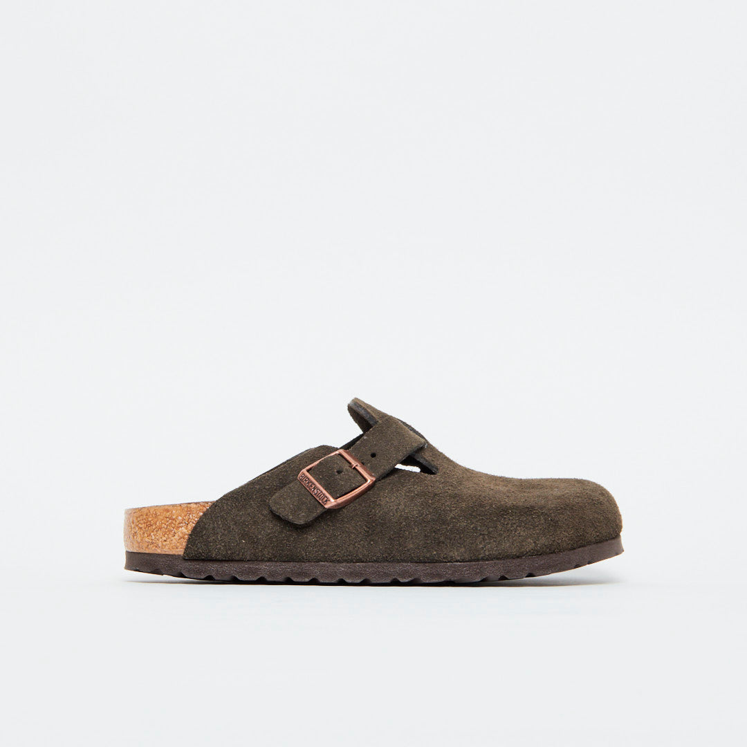 Birkenstock - Boston VL SFB Suede Women (Mocha)