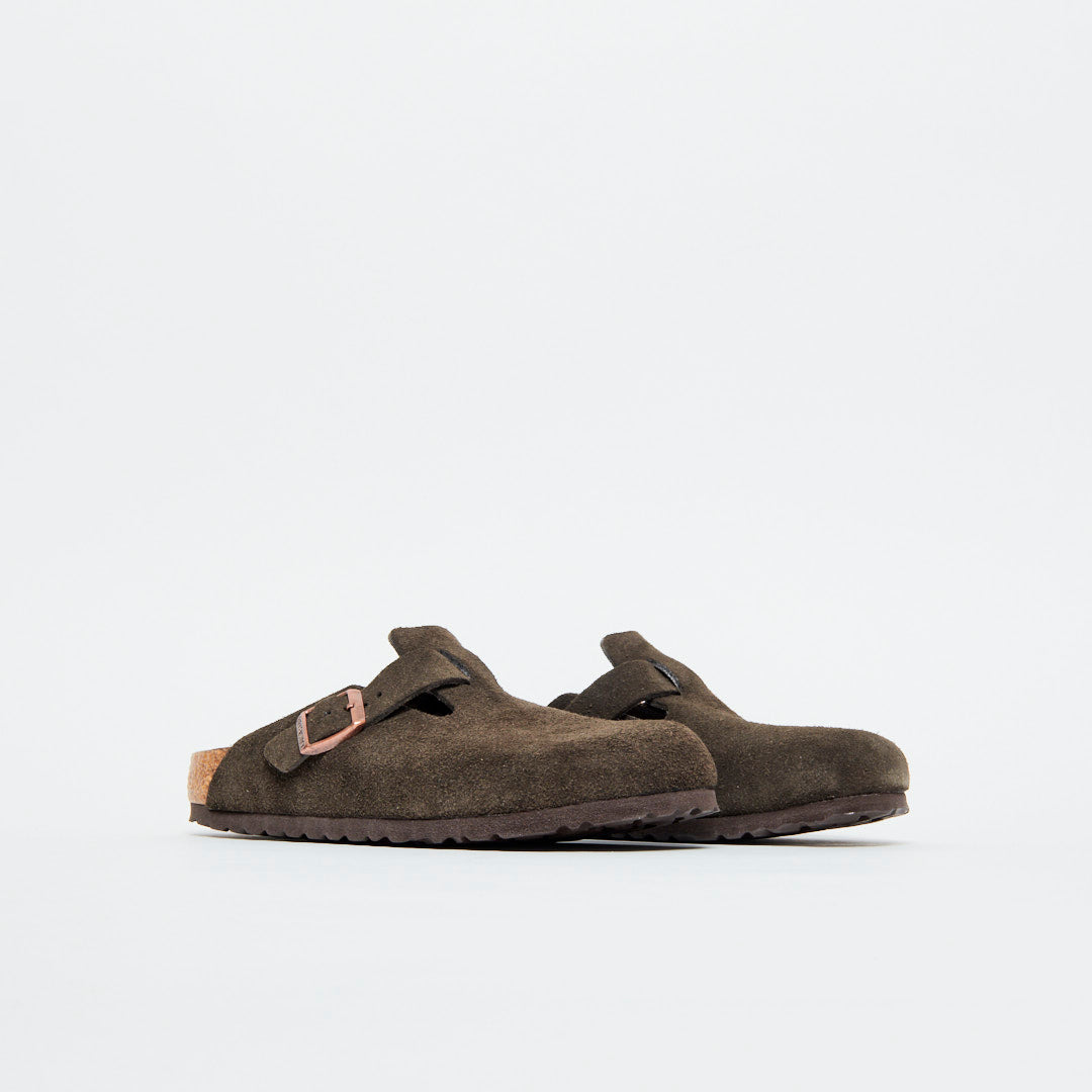 Birkenstock - Boston VL SFB Suede Women (Mocha)