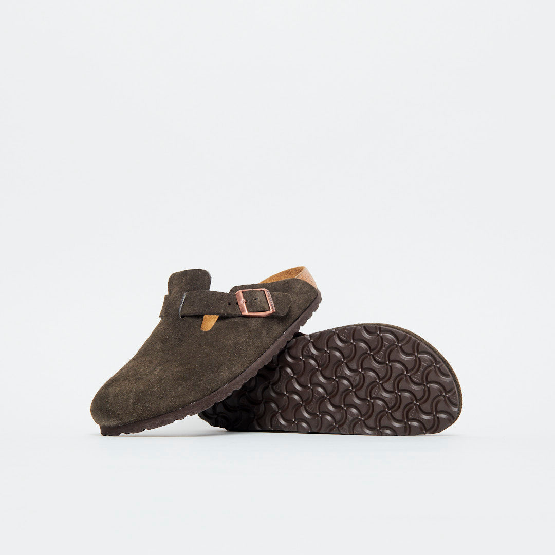 Birkenstock - Boston VL SFB Suede Women (Mocha)