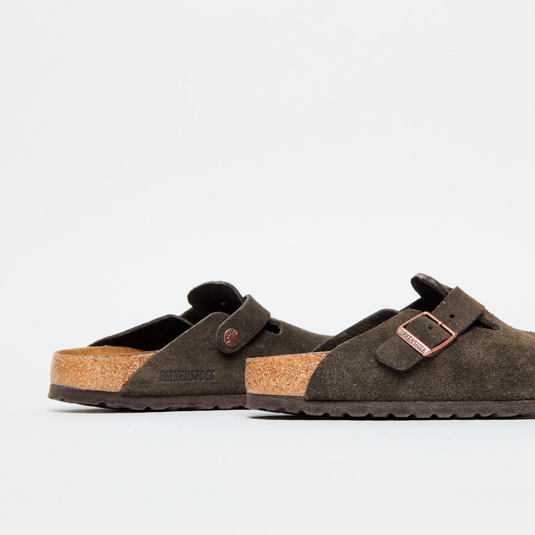 Birkenstock - Boston VL SFB Suede Women (Mocha)