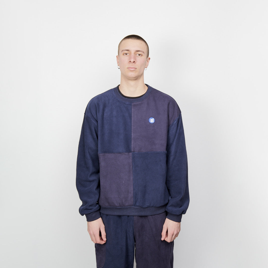 Bronze 56k Four Square Crewneck - Navy