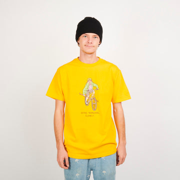 Brother Merle T-Shirt SS Crew Boy Genius - Gold