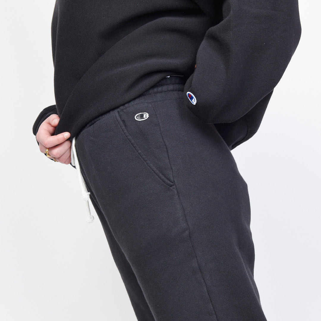 Champion - Reverse Weave Elastic Cuff Pants NBK (Black)