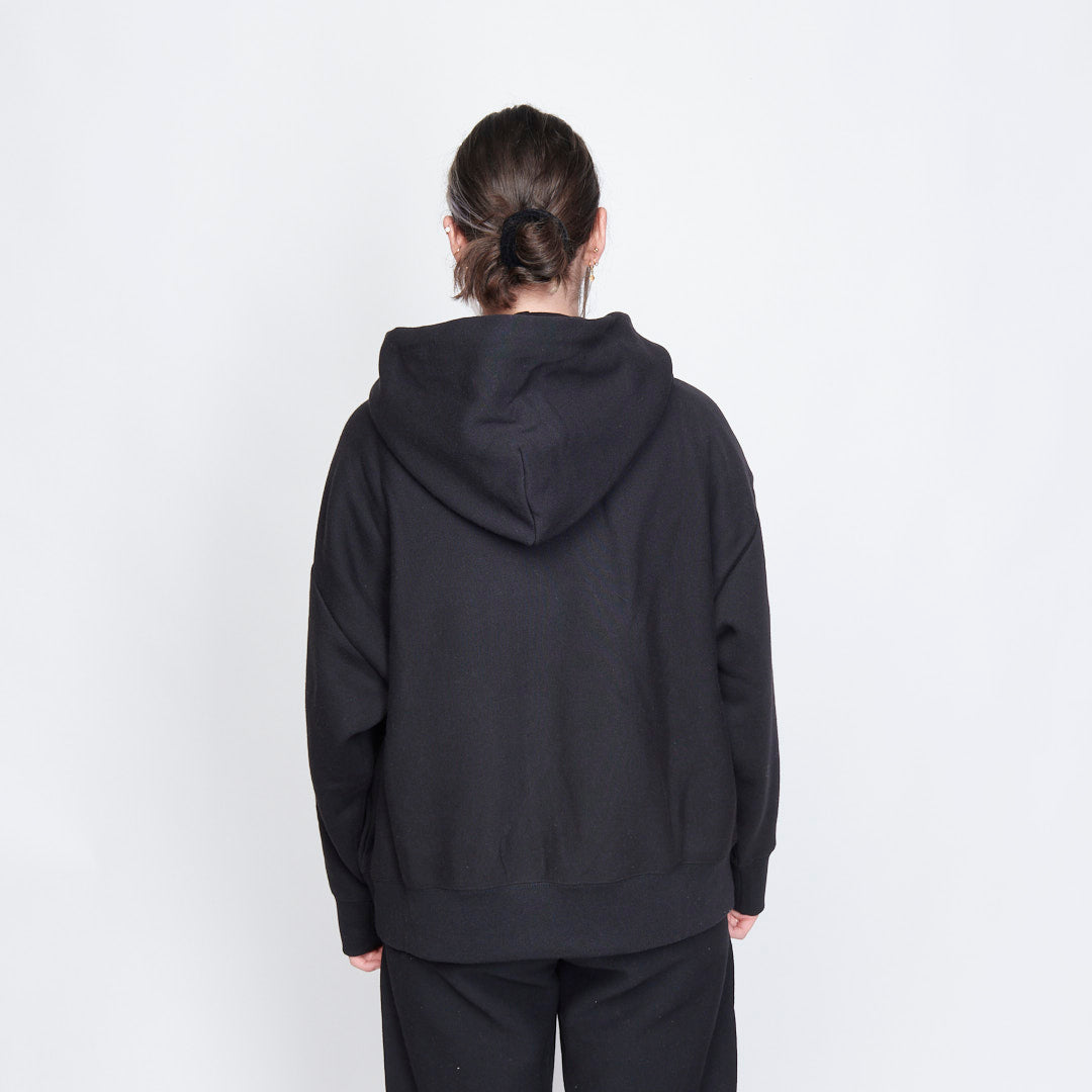 Champion - Reverse Weave Hooded Full Zip Sweatshirt (Black)