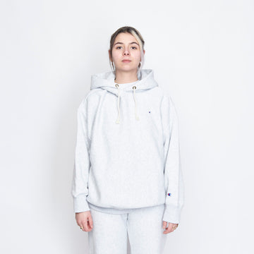 Champion - Reverse Weave Hooded Sweatshirt (Heather Grey)