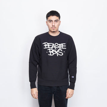 Champion x Beastie Boys - Crewneck Sweatshirt (Black)