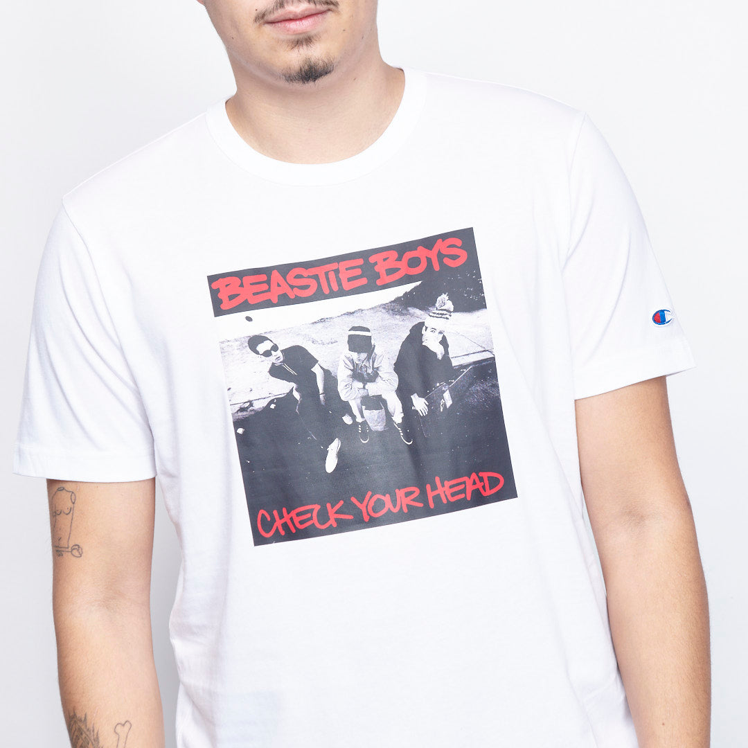 Champion x Beastie Boys - Crewneck T-Shirt "Check Your Head"