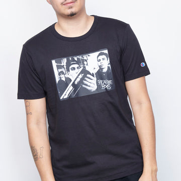 Champion x Beastie Boys - Crewneck T-Shirt (Black)