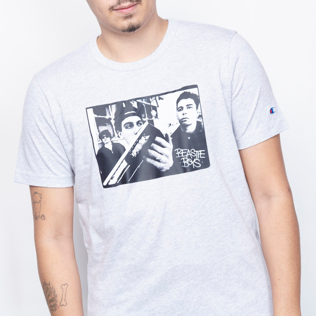 Champion x Beastie Boys - Crewneck T-Shirt (grey)