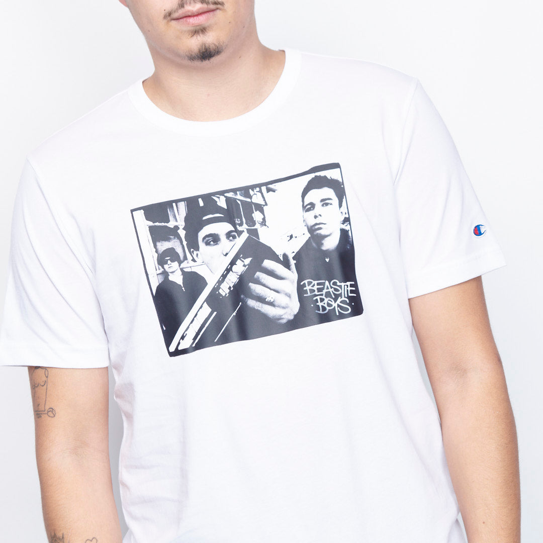 Champion x Beastie Boys - Crewneck T-Shirt (White)