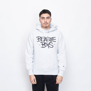 Champion x Beastie Boys - Hooded Sweatshirt (Heather grey)