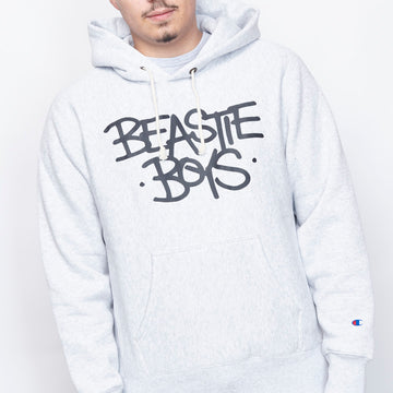 Champion x Beastie Boys - Hooded Sweatshirt (Heather grey)