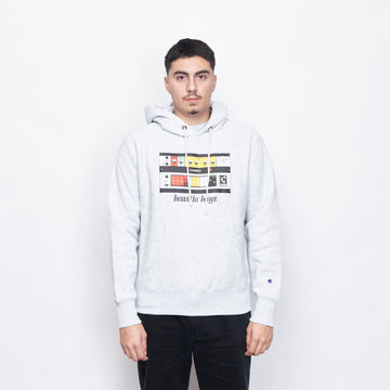 Champion x Beastie Boys - hooded Sweatshirt (Heather Grey)