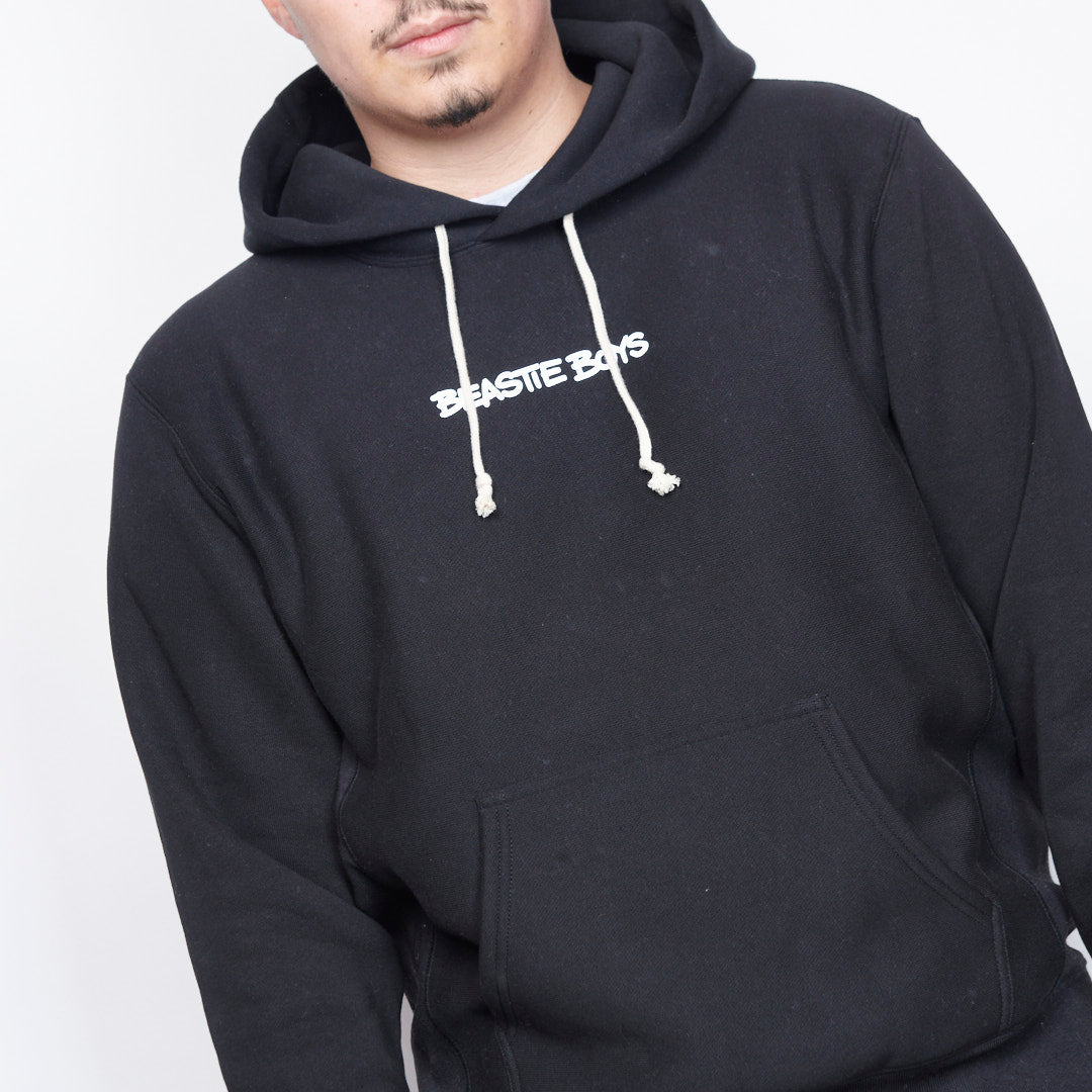 Champion x Beastie Boys - Hooded Sweatshirt "Check Your Head" (Black/White)