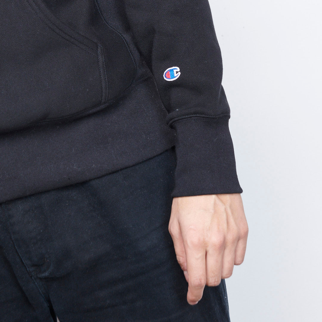 Champion x Beastie Boys - Hooded Sweatshirt "Check Your Head" (Black/White)