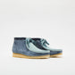 Clarks Originals Wallabee Boot - Blue Combi