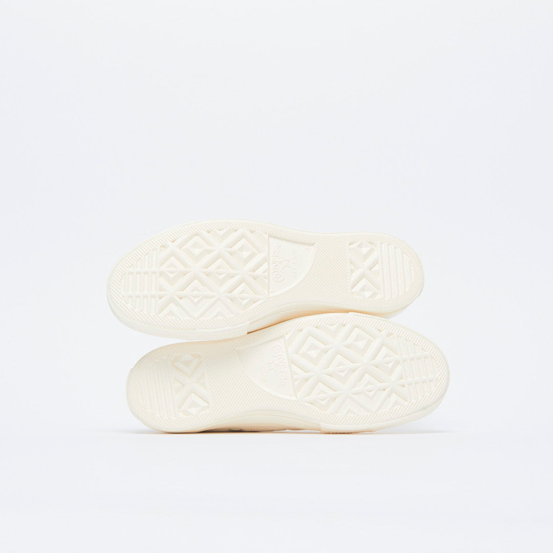Converse - Chuck 70 Hi Premium Leather (Egret/Egret/Egret)